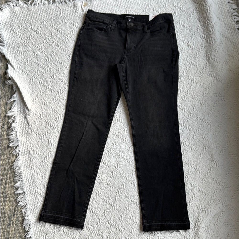 Lucky Brand Black Straight Leg Denim